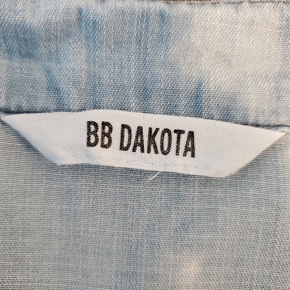 BB Dakota Janelle Chambray Wrap Skirt - Picture 5 of 7
